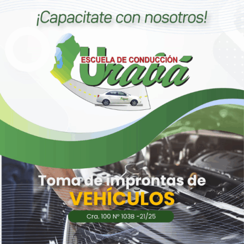 Toma de improntas vehiculares